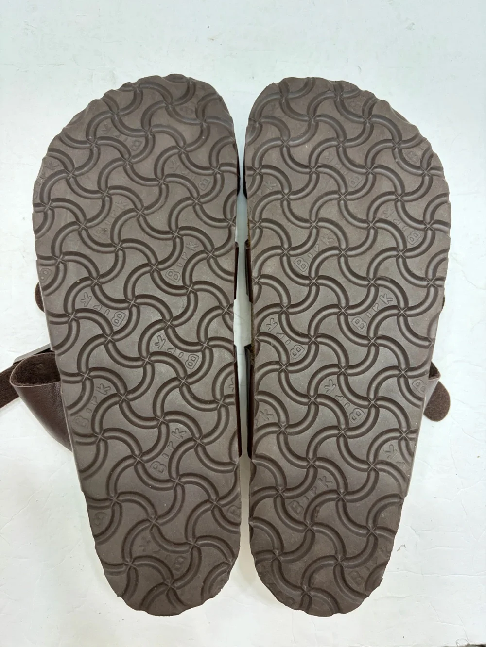Birkenstock Mayari Brown Oiled Leather Sandals Women Size 9 / Men 7 (EU 40)